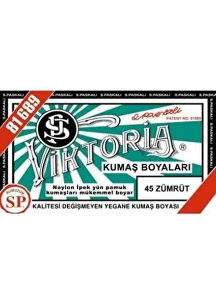 Toz Kumaş Boyası 10-13 gr