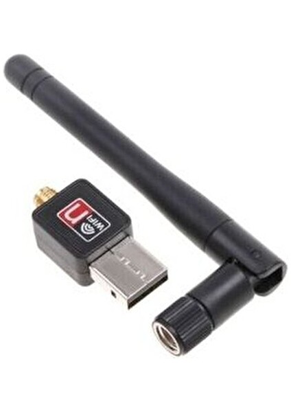 Kablosuz Wifi 600 Mbps Bütünleşik Antenli Adaptör USB 2.0 Wifi Alıcı Güclendirici fiyatları