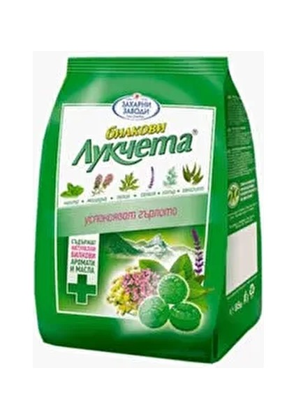 Lukçeta Mentol Aromalı Şeker 500GR