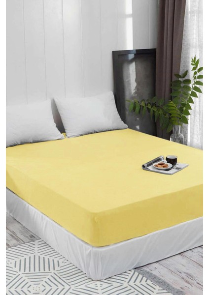 Lastiksiz Dokuma Düz Renk Çarşaf 160X240