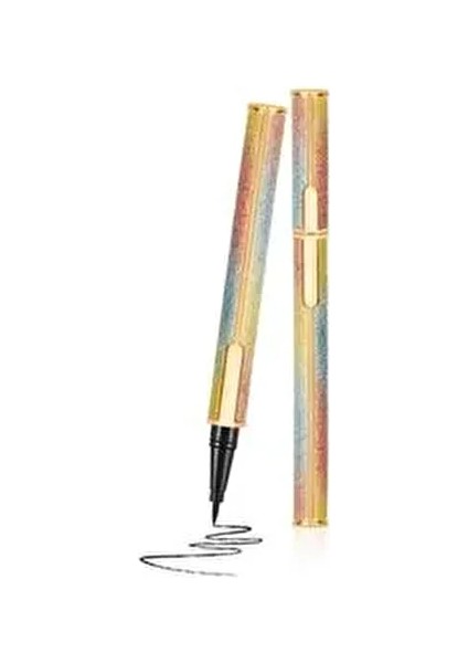 Siyah Kalem Eyeliner Su Geçirmez Mat Görünüm 2 Adet Kolay Uygulama