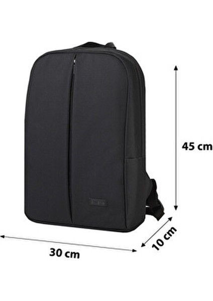 Günlük Siyah Sırt ve Laptop Çantası