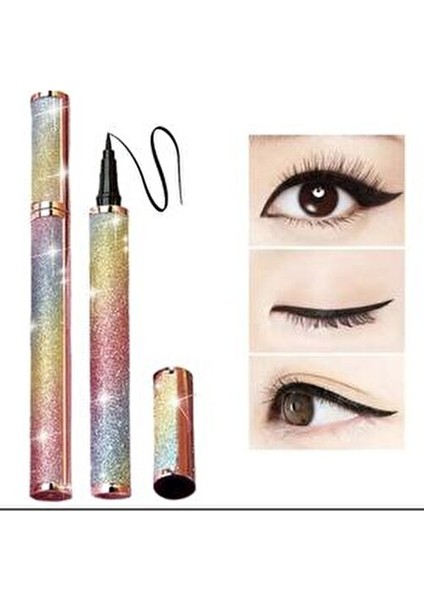 Siyah Kalem Eyeliner Su Geçirmez Mat Görünüm 2 Adet Kolay Uygulama fiyatları