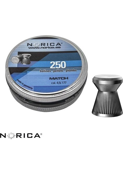 Trç Norıca Match 4,5 mm Havalı Sçm *250
