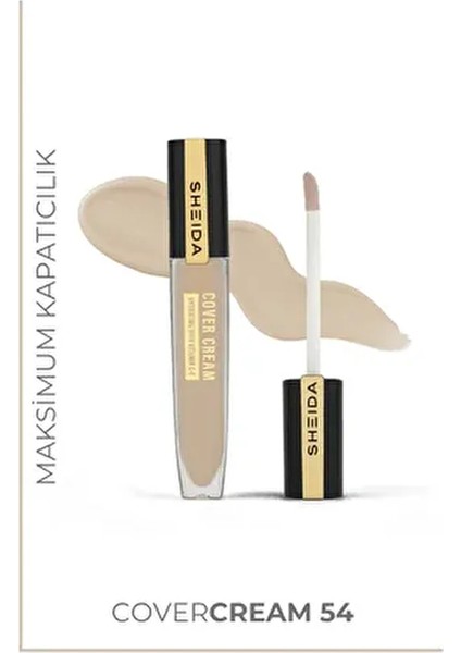 Cover Cream Aydınlatıcılı Gözaltı Kapatıcısı, Yoğun Pigment Concealer - No 54
