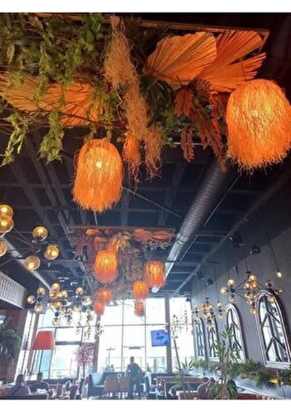 Rodos Rafya Hasır Tasarım Bohem Avize fırsatları