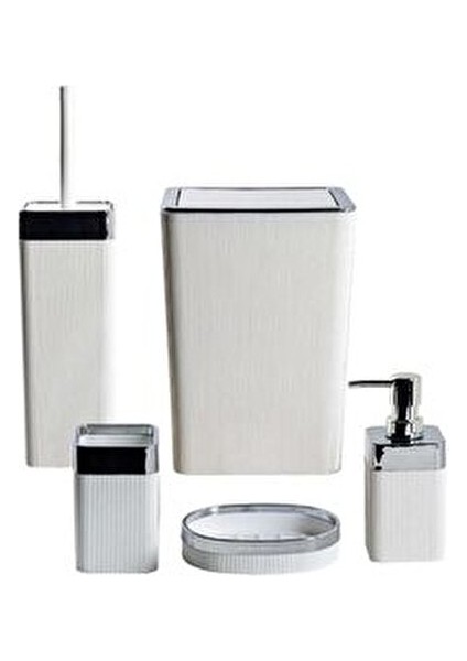 6 Parça Kirli Çamaşır Sepeti- Wc Banyo Set-Lüx Çeyiz Seti fiyatları