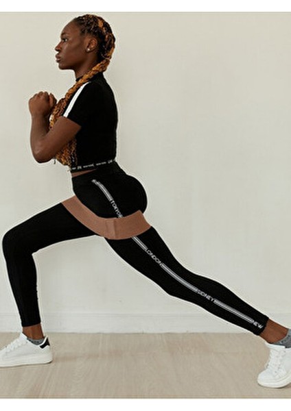 3'lü Egzersiz Fitness Direnç Bandı Direnç Lastiği; Hafif / Orta/ Sert Seyahat Çantası Hediyeli