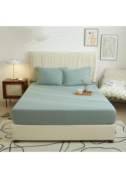 Lastiksiz Çift Kişilik Çarşaf Takımı 220X240 Çarşaf + 2 Yastık Kılıfı