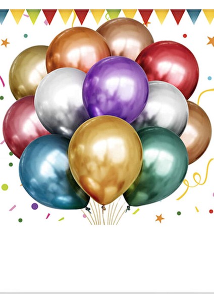 Beyaz Renk Balon 20 Adet - Kaliteli modelleri