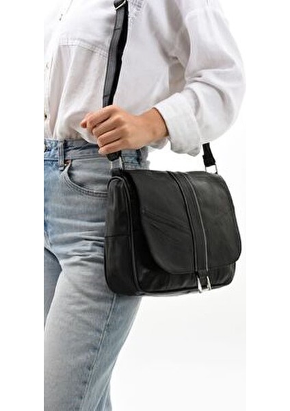 Hakiki Deri Büyük Boy Çapraz ve Omuz Çantası modelleri