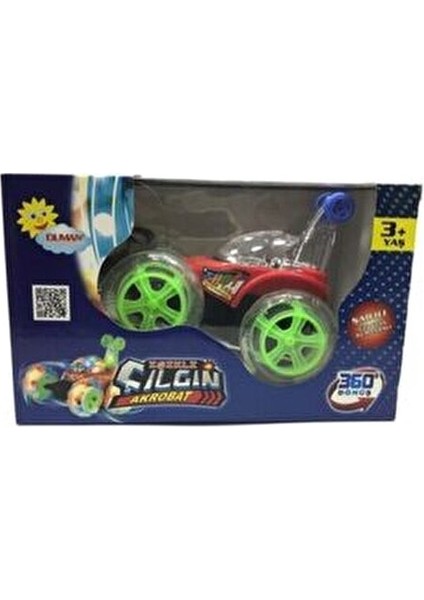 Dasher Büyük Boy Şarjlı Uzaktan Kumandalı Araba - Uzaktan Kumandalı Işıklı Çılgın Akrobat Araba modelleri