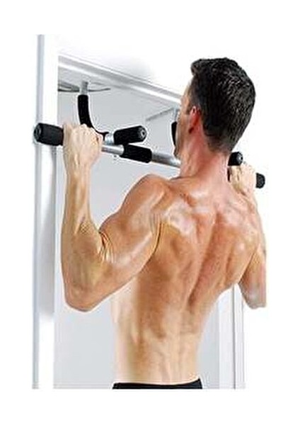 Gym Kapı Barfiksi Dayanıklı Demir Yapı 120 kg Taşıma Kapasitesi ile Üst Vücut Antrenmanı fiyatları