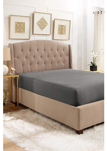 Lastiksiz Dokuma Düz Renk Çarşaf 160X240