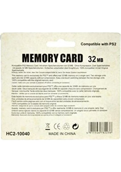 Ps2 32MB Memory Card Playstation 2 32 MB Hafıza Kartı modelleri