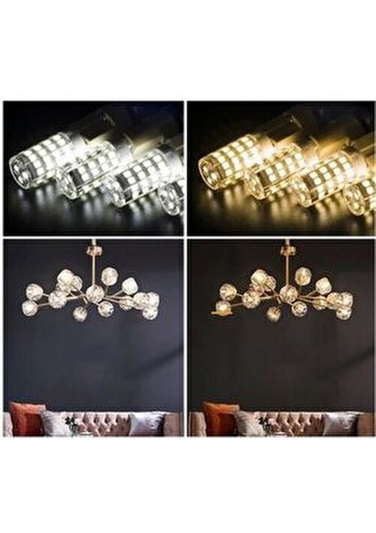 3 Watt LED Ampul G9 Duylu 220V Kapsül Beyaz Işık 6500 K Renk Sıcaklığı ile Uzun Ömürlü modelleri