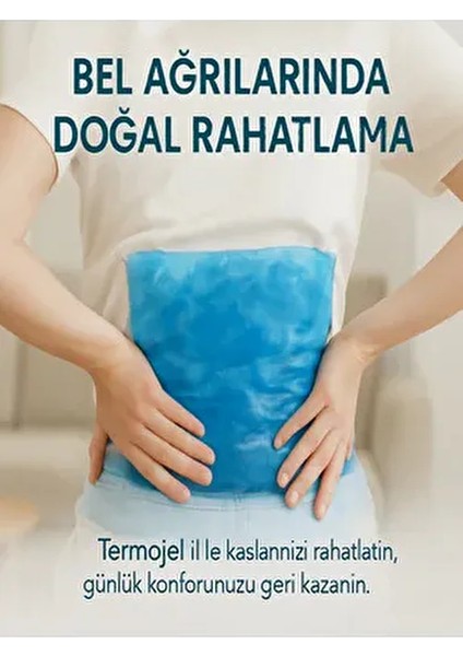Sıcak Soğuk Kompres Termojel Buz Paketi - Tekrar Kullanılabilir 26X35 cm Büyük Boy fiyatları