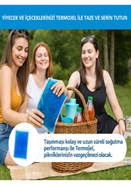 Sıcak Soğuk Kompres Termojel Buz Paketi - Tekrar Kullanılabilir 26X35 cm Büyük Boy