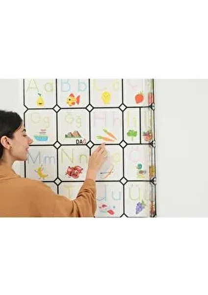 Türkçe Alfabe 70X105 cm modelleri