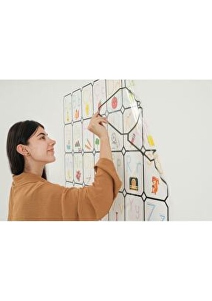 Türkçe Alfabe 70X105 cm fırsatları