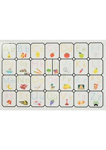 Türkçe Alfabe 70X105 cm indirimleri