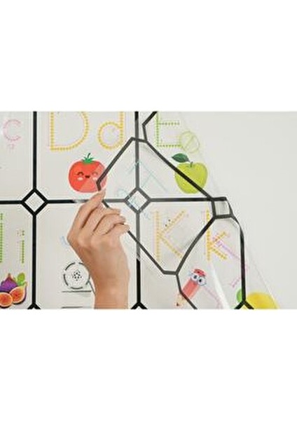 Türkçe Alfabe 70X105 cm