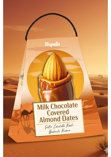 Sütlü Çikolata Kaplı Bademli Hurma 200 Gr. fiyatları