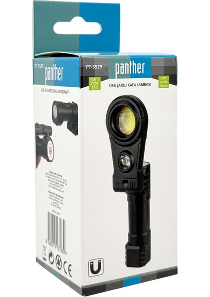 PT-5529 USB Şarjlı Kafa Lambası indirimleri
