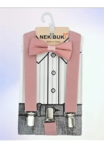 Pantolon Askısı ve Papyon Takım Asansörlü Sistem 1-9 Yaş