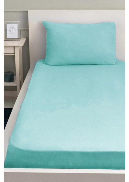 Lastiksiz Dokuma Düz Renk 160X240 Çarşaf ve Yastık Kılıfı