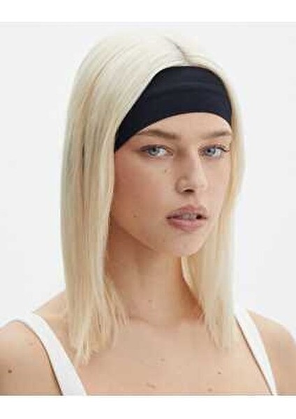 Pamuklu Penye Kumaştan 2 Adet Kadın Bandana - Saç Bandı - Spor Bandı modelleri