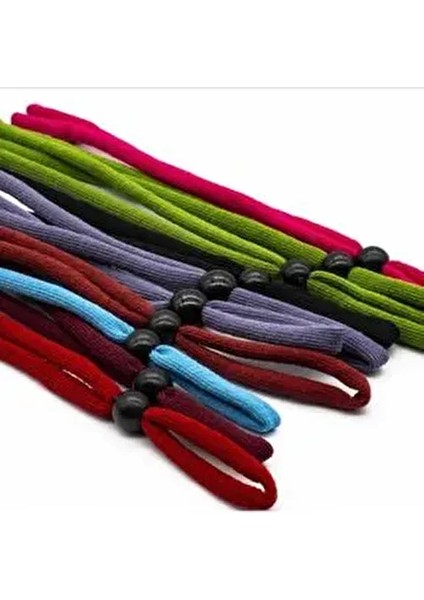 Sporcu Gözlük Ipi Rengarenk 10'lu