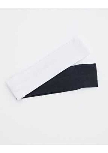 Pamuklu Penye Kumaştan 2 Adet Kadın Bandana - Saç Bandı - Spor Bandı fırsatları