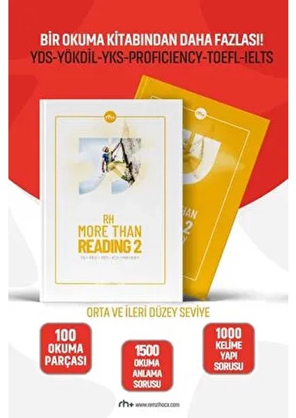 More Than Reading 2 - YDS YÖKDİL YDT IELTS İçin İngilizce Okuma Kitabı