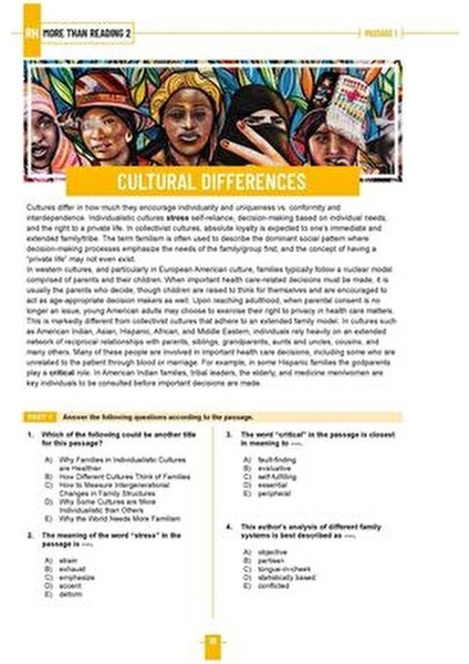 More Than Reading 2 - YDS YÖKDİL YDT IELTS İçin İngilizce Okuma Kitabı