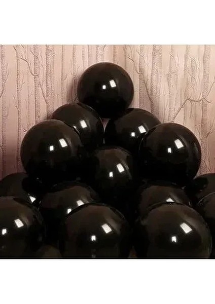 Mat Siyah Balon 20 Adet fiyatları