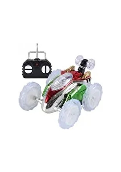 Mini Akrobat Uzaktan Kumandalı Araba Rengarenk Işıklı 15 cm 3+ Yaş İçin