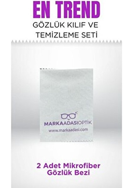 2li Gözlük Kılıfı, Silme Bezi Ve Temizleme Seti fırsatları
