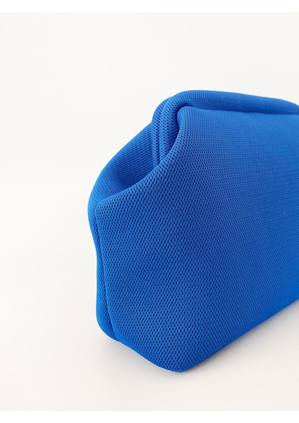 Kadın Mavi Clutch Portföy El Çantası fırsatları