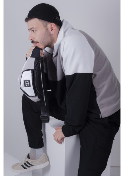 Unisex Renkli Omuz ve Bel Çantası