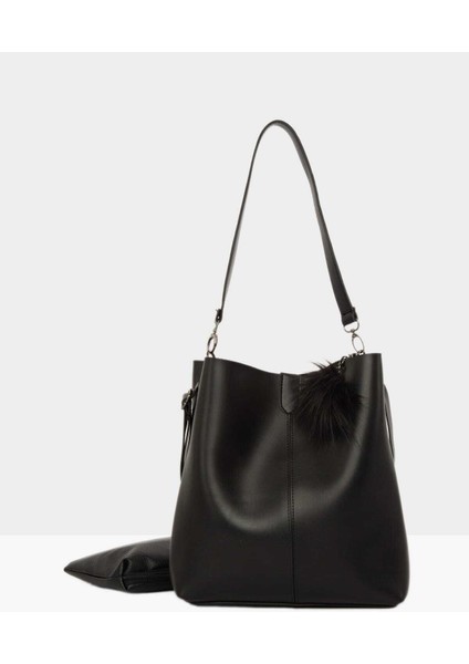 Siyah Kadın Biritli Mıknatıs Çıtçıtlı Çanta M000002770 indirimleri