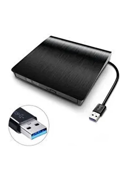 Harici USB 3.0 DVD Yazıcı Writer Portatif CD DVD Yazıcı Okuyucu Ultra Ince CD DVD Yazıcı Okuyucu