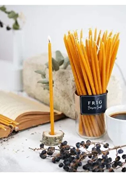 Dilek Tören Ritüel Balmumu Mum 10 Adet 20 cm Çap 4-6 mm Beewax modelleri