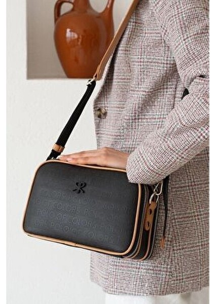 Kadın 5 Bölmeli Ayarlanabilir Uzun Askılı Omuz ve Çapraz Çantası Postacı Çantası modelleri