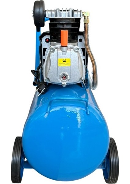 Hava Kompresörü 50 lt (Yağlı) 50 litre Kompresör 5 metre hava hortumu ve Hava Tabancası HEDİYE