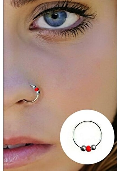 925 Ayar Gümüş Boncuklu Halka Hızma Set 4 Adet indirimleri