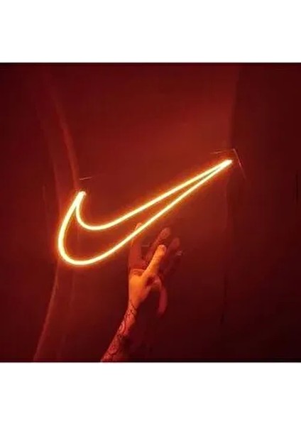 Nike Neon LED Dekoratif Duvar Aydınlatması Neon Duvar Yazısı Sihirli LED