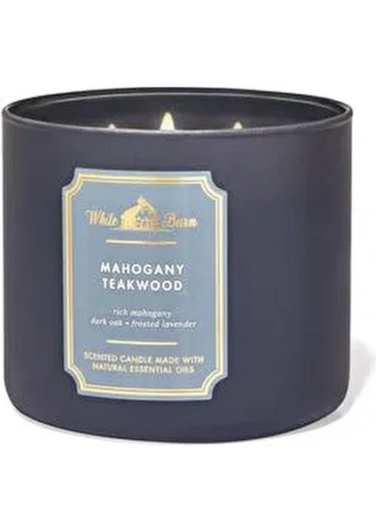Mahogany Teakwood Büyük Mum 411 G