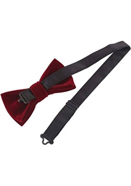 Kadife Papyon Bordo Renk ve Dokuma Özellikleriyle Stil Tanımlayıcı Erkek Aksesuarı modelleri