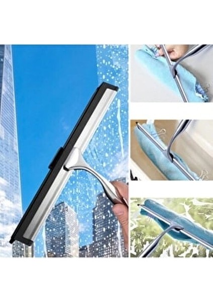 Ayla 35 cm Çelik Cam Temizleyici Leke Çıkarma Gücü ile Pratik Temizlik Sunar fiyatları